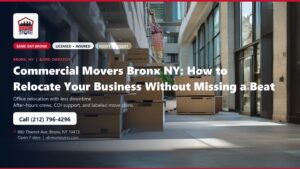 Commercial Movers Bronx NY: How to Relocate Your Business Without Missing a Beat