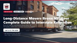 Long-Distance Movers Bronx NY: Your Complete Guide to Interstate Relocation