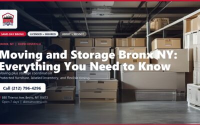 Moving and Storage Bronx NY: Everything You Need to Know