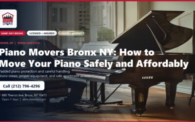 Piano Movers Bronx NY: How to Move Your Piano Safely and Affordably